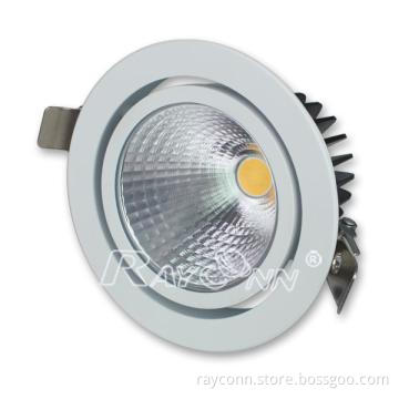 20W led luminaires downlight Bridgelux COB LED triac dimmable (AD)
